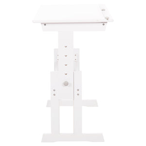 ΓΡΑΦΕΙΟ/ΣΧΕΔΙΑΣΤΗΡΙΟ ASCENT HM18289 MDF ΣΕ ΛΕΥΚΟ 109x55x87,5Υεκ - Pakobazaar
