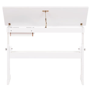 ΓΡΑΦΕΙΟ/ΣΧΕΔΙΑΣΤΗΡΙΟ ASCENT HM18289 MDF ΣΕ ΛΕΥΚΟ 109x55x87,5Υεκ - Pakobazaar