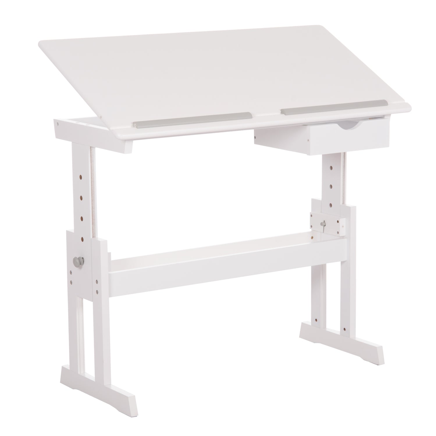 ΓΡΑΦΕΙΟ/ΣΧΕΔΙΑΣΤΗΡΙΟ ASCENT HM18289 MDF ΣΕ ΛΕΥΚΟ 109x55x87,5Υεκ - Pakobazaar