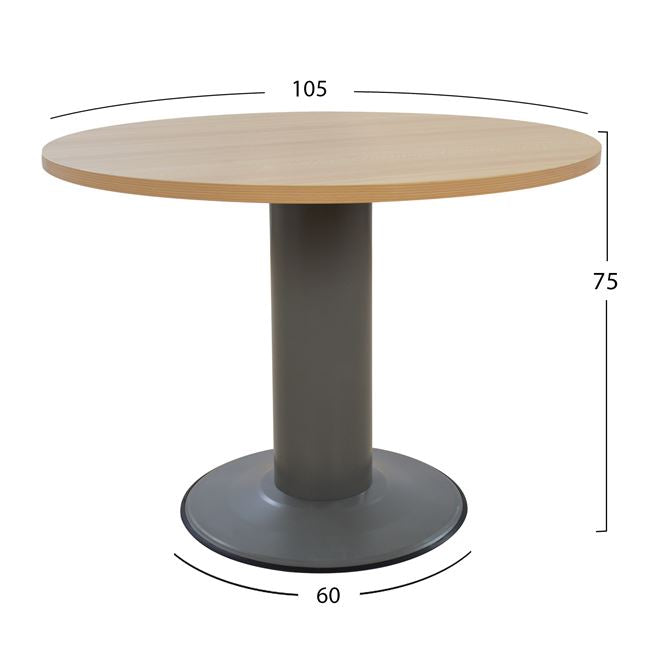 ΓΡΑΦΕΙΟ ΣΥΝΕΔΡΙΑΣΕΩΝ DULCE ΕΠΑΓΓΕΛΜΑΤΙΚΟ ΣΤΡ. ΟΞΙΑ HM2054.11 Φ105Χ75Υ εκ. - Pakobazaar