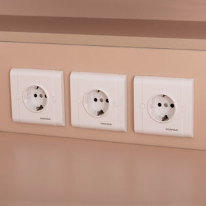ΓΡΑΦΕΙΟ ΥΠΟΔΟΧΗΣ DALTON HM2068.02 ΜΕΛΑΜΙΝΗ ΣΕ SONAMA-ΜΠΕΖ 240x80x106Υεκ. - Pakobazaar
