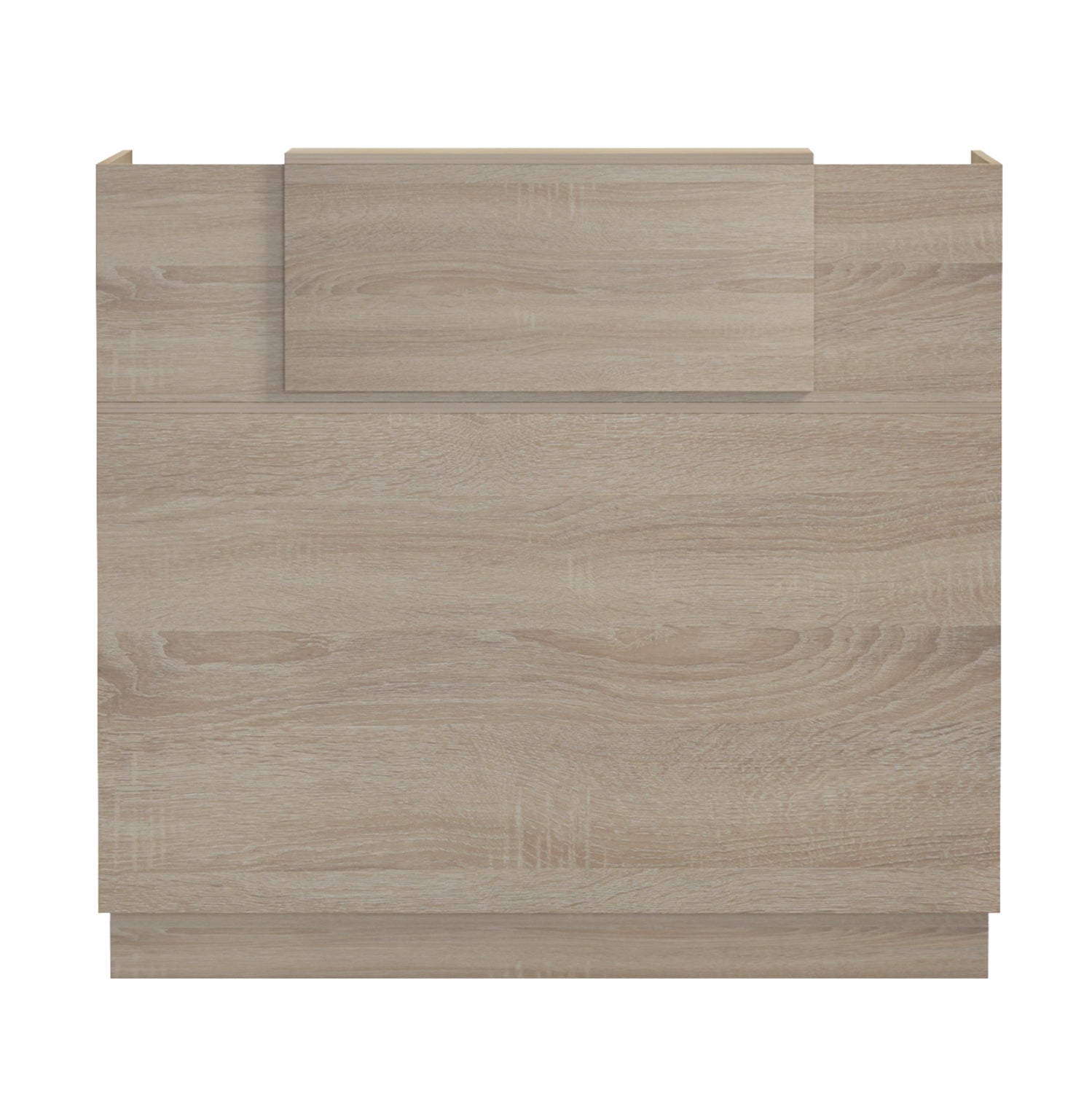 ΓΡΑΦΕΙΟ ΥΠΟΔΟΧΗΣ (RECEPTION) BARRY HM2152.01 ΜΕΛΑΜΙΝΗ ΣΕ SONAMA 120x70x110Υεκ. - Pakobazaar