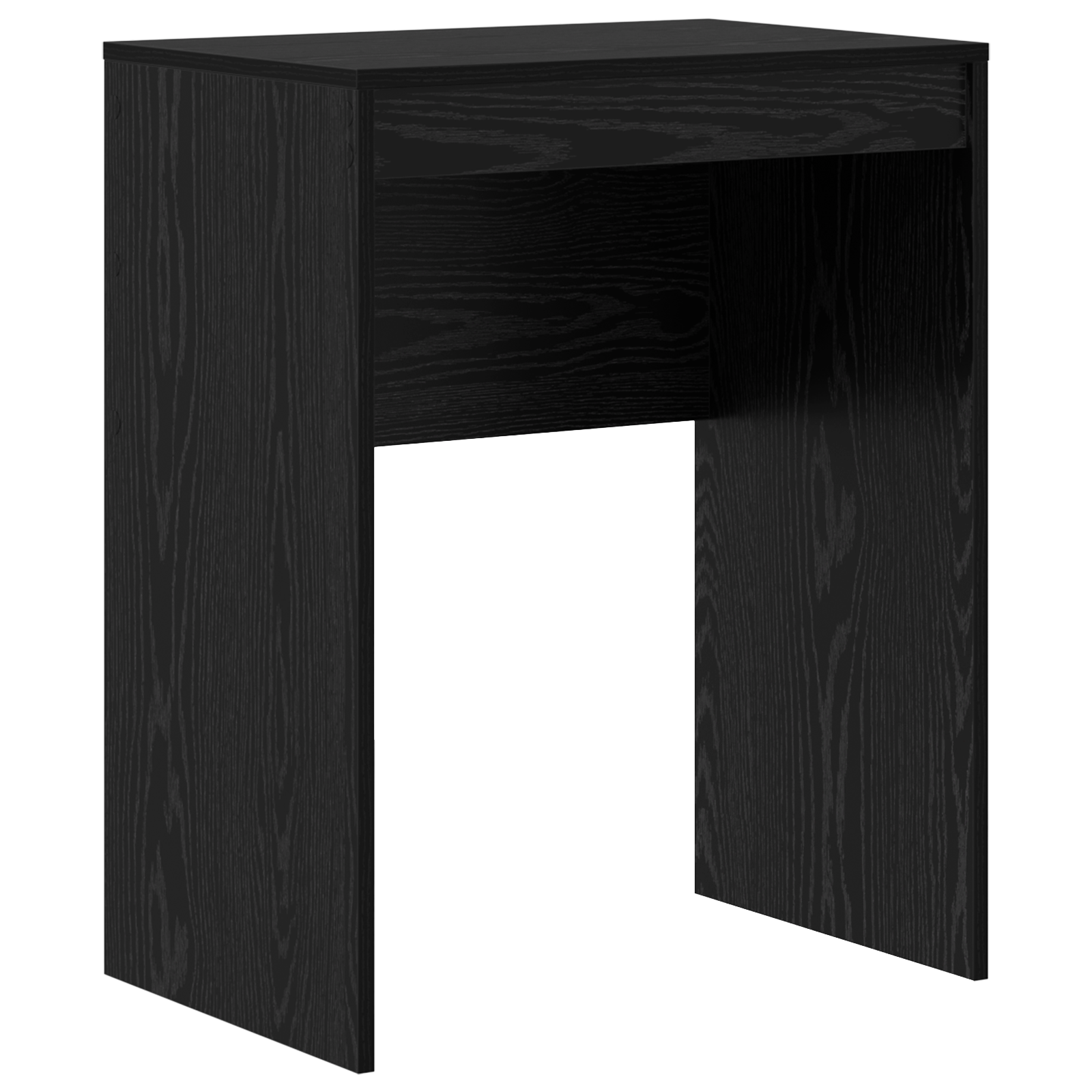 Γραφείο με συρτάρι με ράφι με αποθήκευση 2 pcs Μαύρη Οξυά - Pakobazaar
