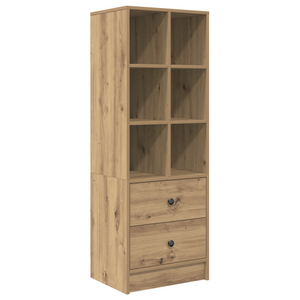 Γραφείο με συρτάρι με ράφι με αποθήκευση 2 pcs Artisan Oak - Pakobazaar
