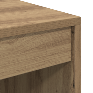 Γραφείο με συρτάρι με ράφι με αποθήκευση 2 pcs Artisan Oak - Pakobazaar