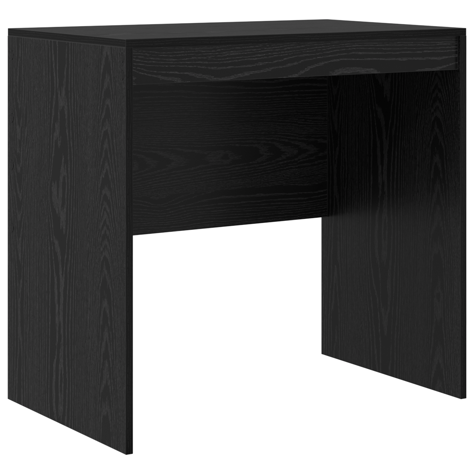 Γραφείο με συρτάρι με ράφι με αποθήκευση 2 pcs Μαύρη Οξυά - Pakobazaar