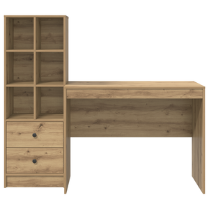 Γραφείο με συρτάρι 2 pcs Artisan Oak - Pakobazaar