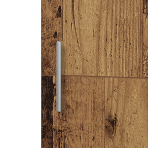 Highboard 2 pcs Παλιό ξύλο 50 x 42,5 x 185 εκ. - Pakobazaar