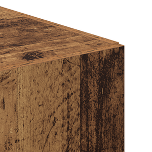 Highboard 2 pcs Παλιό ξύλο 50 x 42,5 x 185 εκ. - Pakobazaar