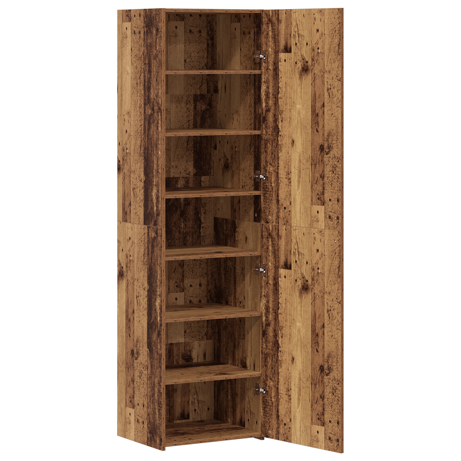 Highboard 2 pcs Παλιό ξύλο 50 x 42,5 x 185 εκ. - Pakobazaar