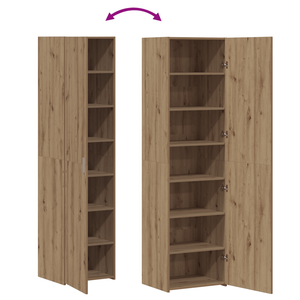 Highboard 2 pcs Artisan Oak 50 x 42,5 x 185 εκ. - Pakobazaar