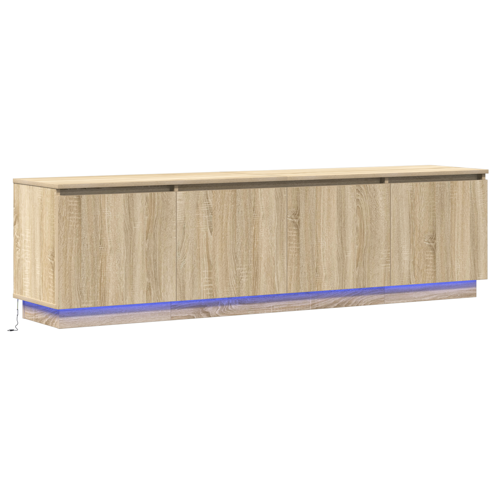 Ντουλάπι TV Δρύς Sonoma 180 x 38 x 49 εκ Επεξεργασμένο ξύλο - Pakobazaar