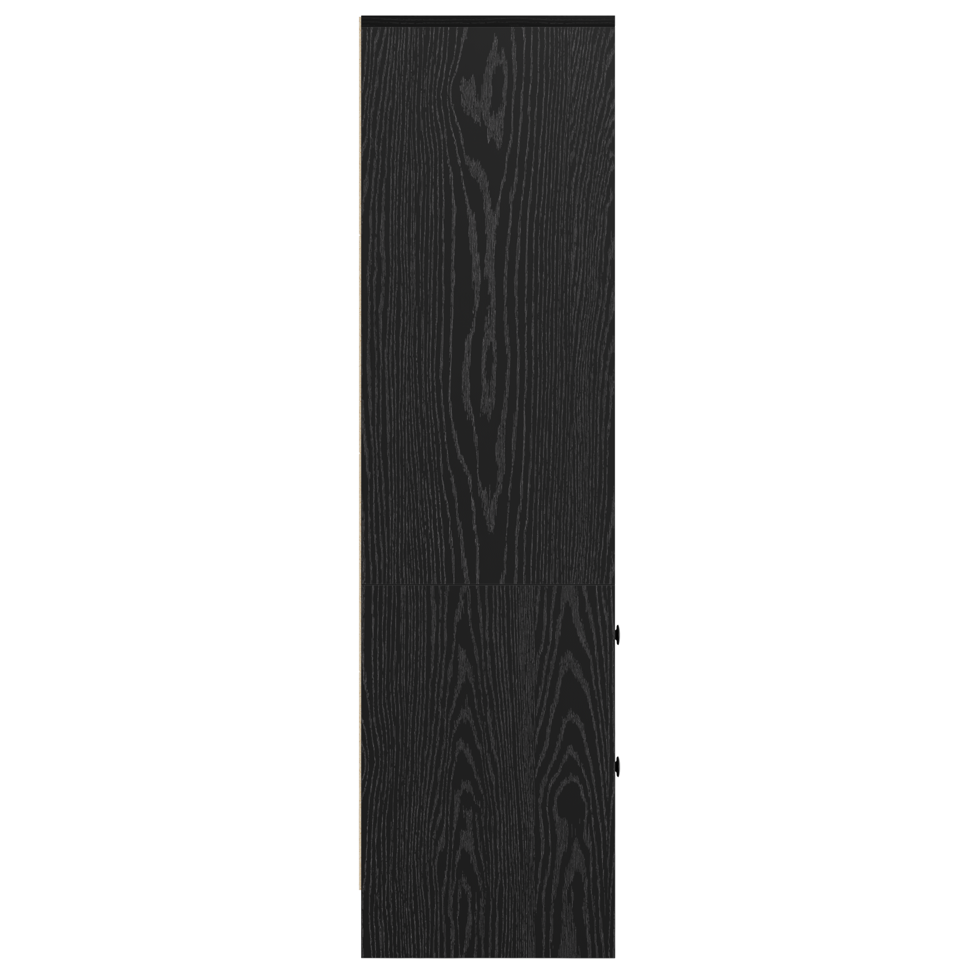 Highboard με συρτάρι Μαύρη Οξυά 45,5 x 34 x 127 εκ - Pakobazaar