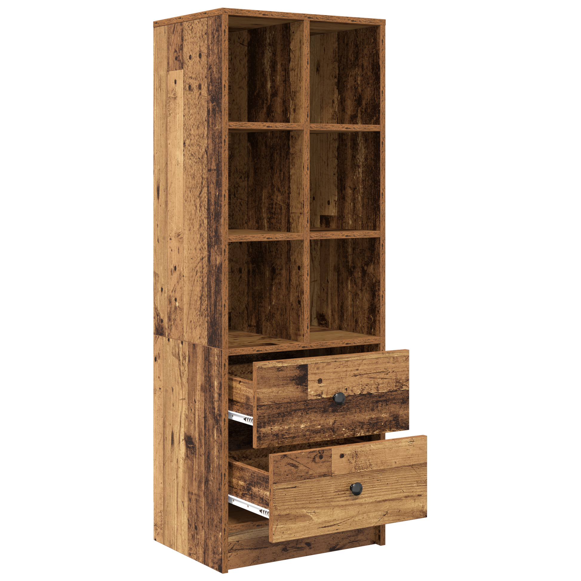 Highboard με συρτάρι Παλιό ξύλο 45,5 x 34 x 127 εκ - Pakobazaar