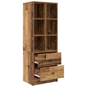 Highboard με συρτάρι Παλιό ξύλο 45,5 x 34 x 127 εκ - Pakobazaar