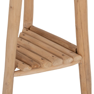 ΚΑΛΟΓΕΡΟΣ ΜΕ 3 ΚΟΛΩΝΕΣ TRIDEM HM4881 ΞΥΛΟ TEAK ΣΕ ΦΥΣΙΚΟ 52x52x200Υεκ. - Pakobazaar