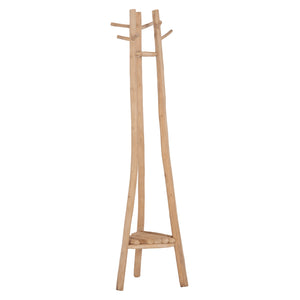 ΚΑΛΟΓΕΡΟΣ ΜΕ 3 ΚΟΛΩΝΕΣ TRIDEM HM4881 ΞΥΛΟ TEAK ΣΕ ΦΥΣΙΚΟ 52x52x200Υεκ. - Pakobazaar