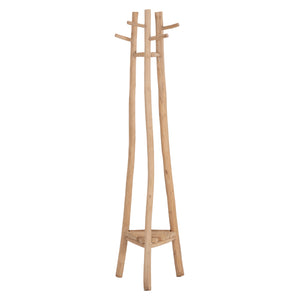 ΚΑΛΟΓΕΡΟΣ ΜΕ 3 ΚΟΛΩΝΕΣ TRIDEM HM4881 ΞΥΛΟ TEAK ΣΕ ΦΥΣΙΚΟ 52x52x200Υεκ. - Pakobazaar