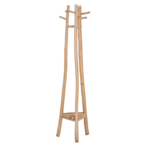 ΚΑΛΟΓΕΡΟΣ ΜΕ 3 ΚΟΛΩΝΕΣ TRIDEM HM4881 ΞΥΛΟ TEAK ΣΕ ΦΥΣΙΚΟ 52x52x200Υεκ. - Pakobazaar