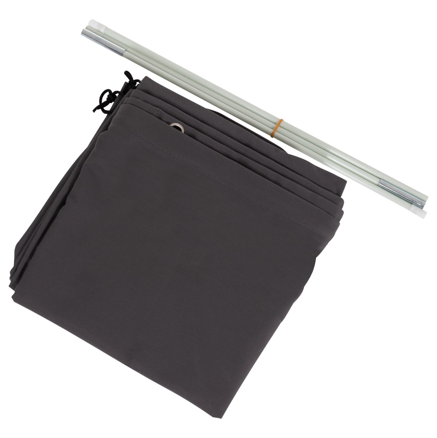 ΚΑΛΥΜΜΑ 4X4m ΓΙΑ ΟΜΠΡΕΛΑ HM6621.01 - SPUN POLYESTER ΣΕ ΓΚΡΙ