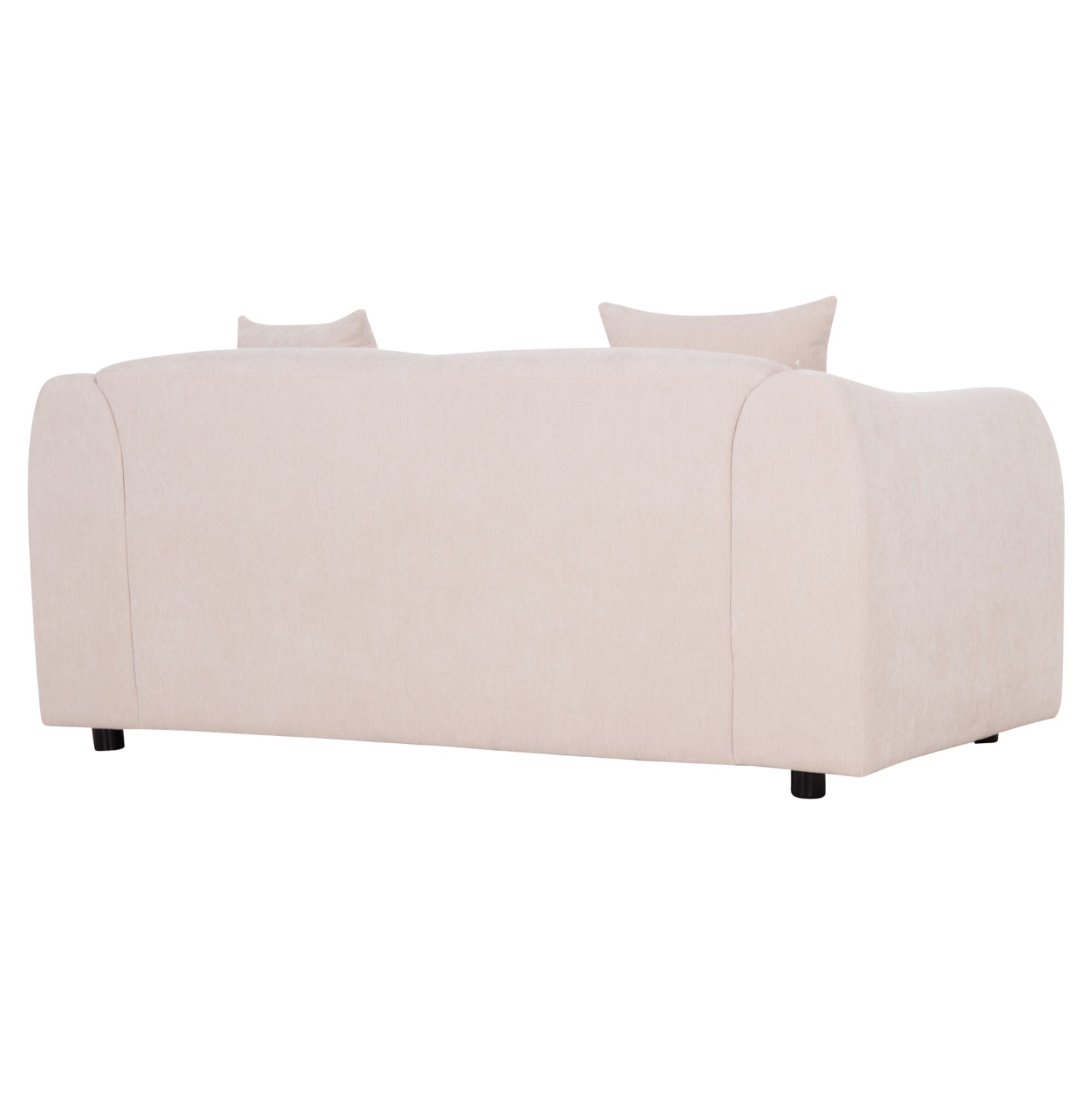 ΚΑΝΑΠΕΣ 2-ΘΕΣΙΟΣ JUNOA HM3334.02 ΕΚΡΟΥ ΥΦΑΣΜΑ 172x89x85Υεκ - Pakobazaar
