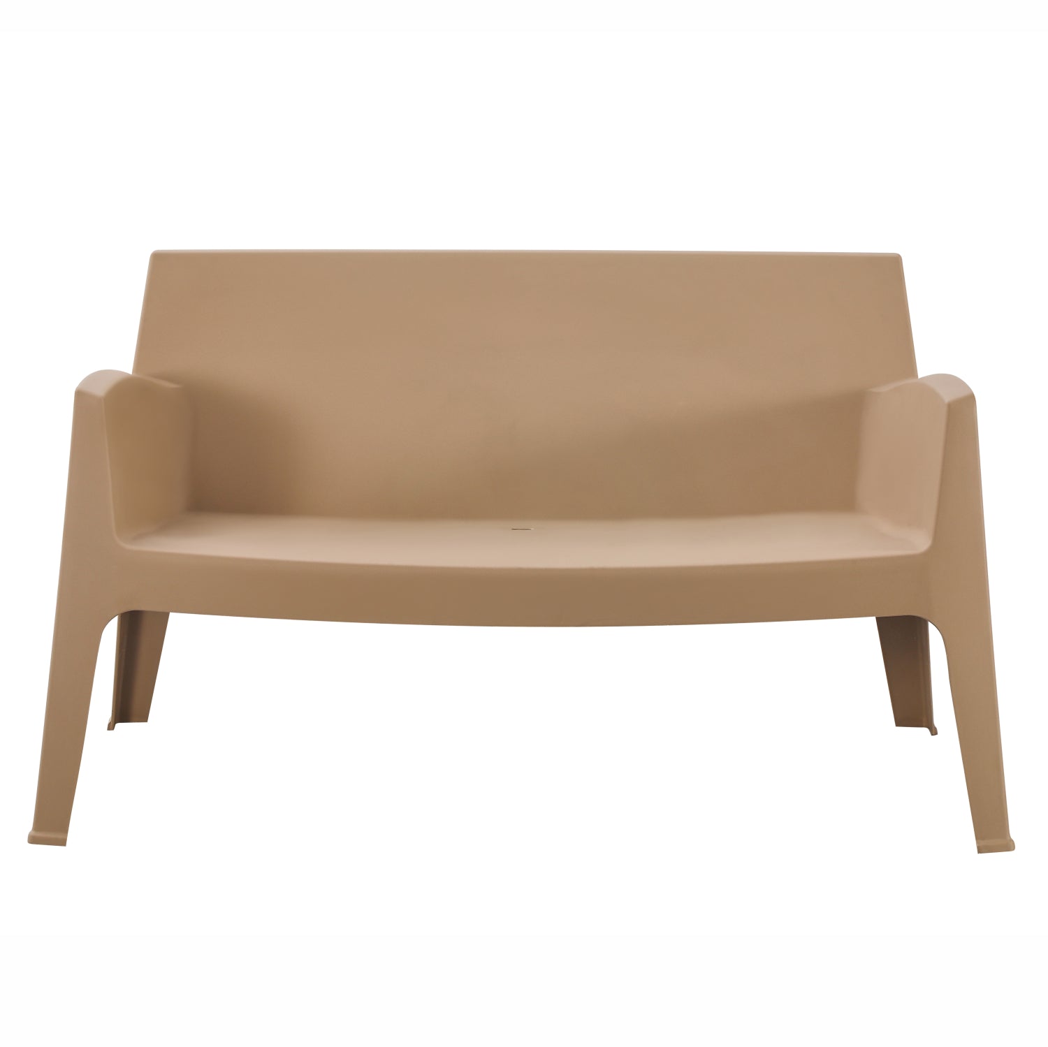 ΚΑΝΑΠΕΣ 2-ΘΕΣΙΟΣ ΠΟΛΥΠΡΟΠΥΛΕΝΙΟΥ SLEEK HM6366.03 ΧΡΩΜΑ ΚΑΠΟΥΤΣΙΝΟ 133x68x73Υεκ. - Pakobazaar