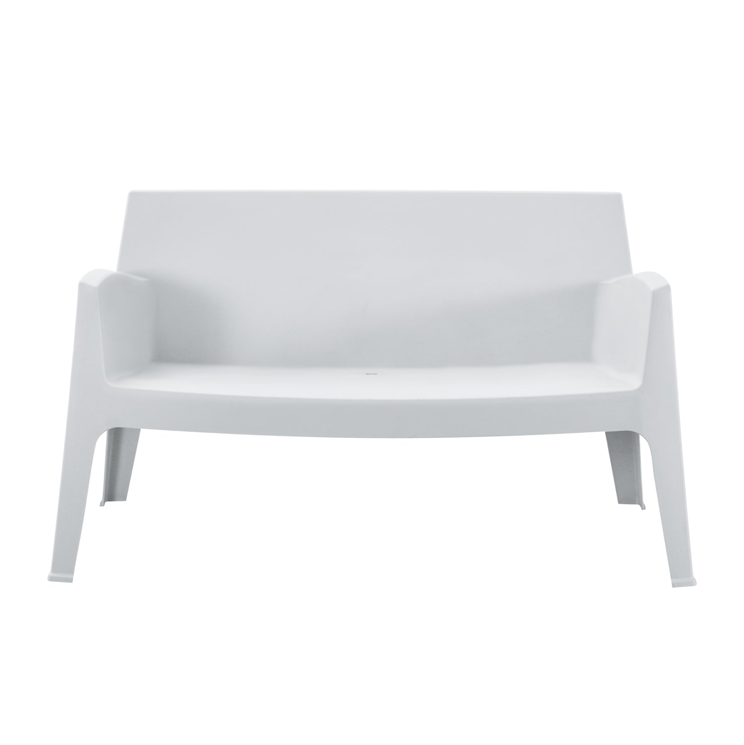 ΚΑΝΑΠΕΣ 2-ΘΕΣΙΟΣ ΠΟΛΥΠΡΟΠΥΛΕΝΙΟΥ SLEEK HM6366.01 ΧΡΩΜΑ ΛΕΥΚΟ 133x68x73Υεκ. - Pakobazaar