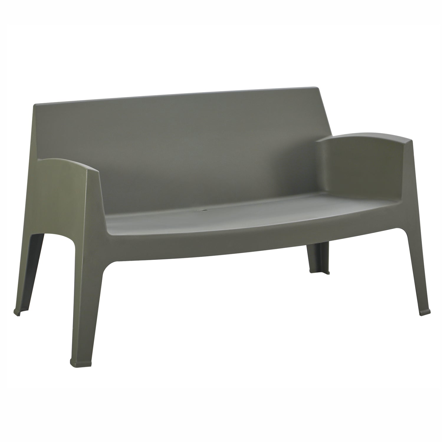 ΚΑΝΑΠΕΣ 2-ΘΕΣΙΟΣ ΠΟΛΥΠΡΟΠΥΛΕΝΙΟΥ SLEEK HM6366.05 ΧΡΩΜΑ DARK OLIVE 133x68x73Υεκ. - Pakobazaar