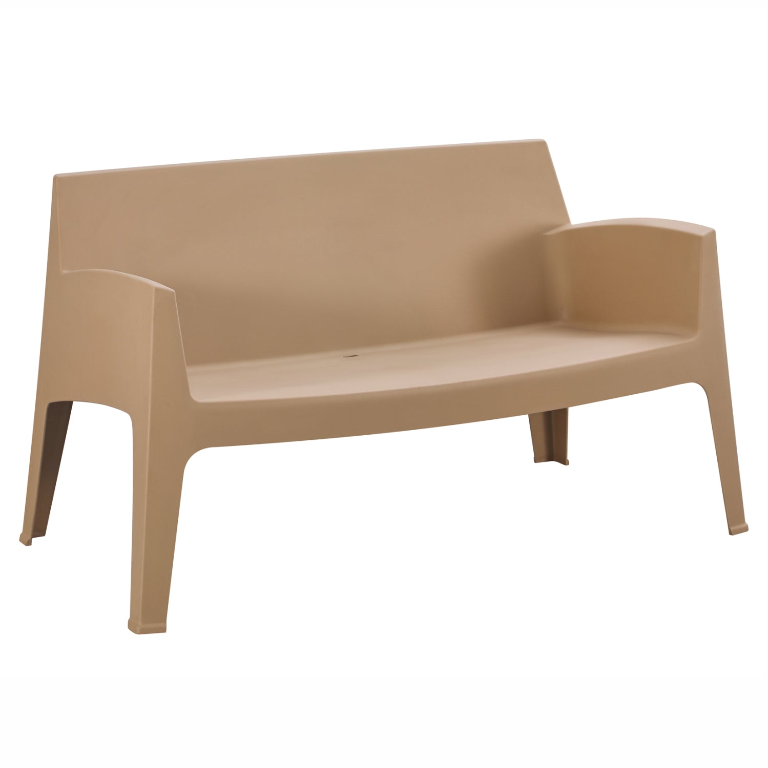 ΚΑΝΑΠΕΣ 2-ΘΕΣΙΟΣ ΠΟΛΥΠΡΟΠΥΛΕΝΙΟΥ SLEEK HM6366.03 ΧΡΩΜΑ ΚΑΠΟΥΤΣΙΝΟ 133x68x73Υεκ. - Pakobazaar