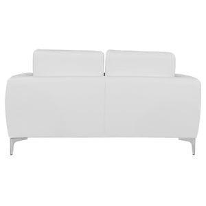 ΚΑΝΑΠΕΣ 2ΘΕΣΙΟΣ KΕΝΖΙΕ HM3121.22 ΜΕ ΛΕΥΚΟ PU 142x81x81 εκ. - Pakobazaar