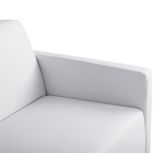 ΚΑΝΑΠΕΣ 2ΘΕΣΙΟΣ NELLIE HM3159.22 ΜΕ ΛΕΥΚΟ PU 113x71x71Υ εκ. - Pakobazaar