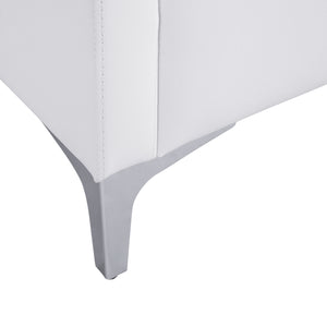 ΚΑΝΑΠΕΣ 2ΘΕΣΙΟΣ NELLIE HM3159.22 ΜΕ ΛΕΥΚΟ PU 113x71x71Υ εκ. - Pakobazaar