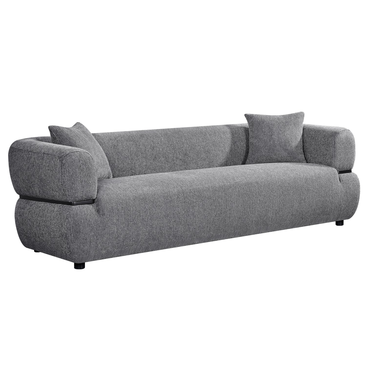 ΚΑΝΑΠΕΣ 3-ΘΕΣΙΟΣ ARCTIS HM3327.01 ΓΚΡΙ ΥΦΑΣΜΑ 229x88x68Υεκ. - Pakobazaar