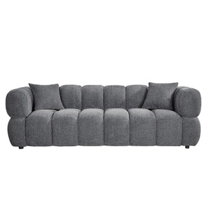 ΚΑΝΑΠΕΣ 3-ΘΕΣΙΟΣ NORIKA HM3331.01 ΓΚΡΙ ΥΦΑΣΜΑ 220x88x85Υεκ. - Pakobazaar