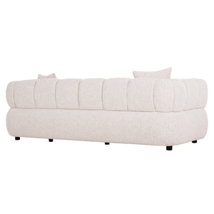 ΚΑΝΑΠΕΣ 3-ΘΕΣΙΟΣ NORIKA HM3331.02 ΕΚΡΟΥ ΥΦΑΣΜΑ 220x88x85Υεκ. - Pakobazaar
