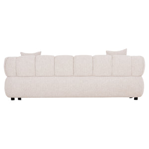 ΚΑΝΑΠΕΣ 3-ΘΕΣΙΟΣ NORIKA HM3331.02 ΕΚΡΟΥ ΥΦΑΣΜΑ 220x88x85Υεκ. - Pakobazaar