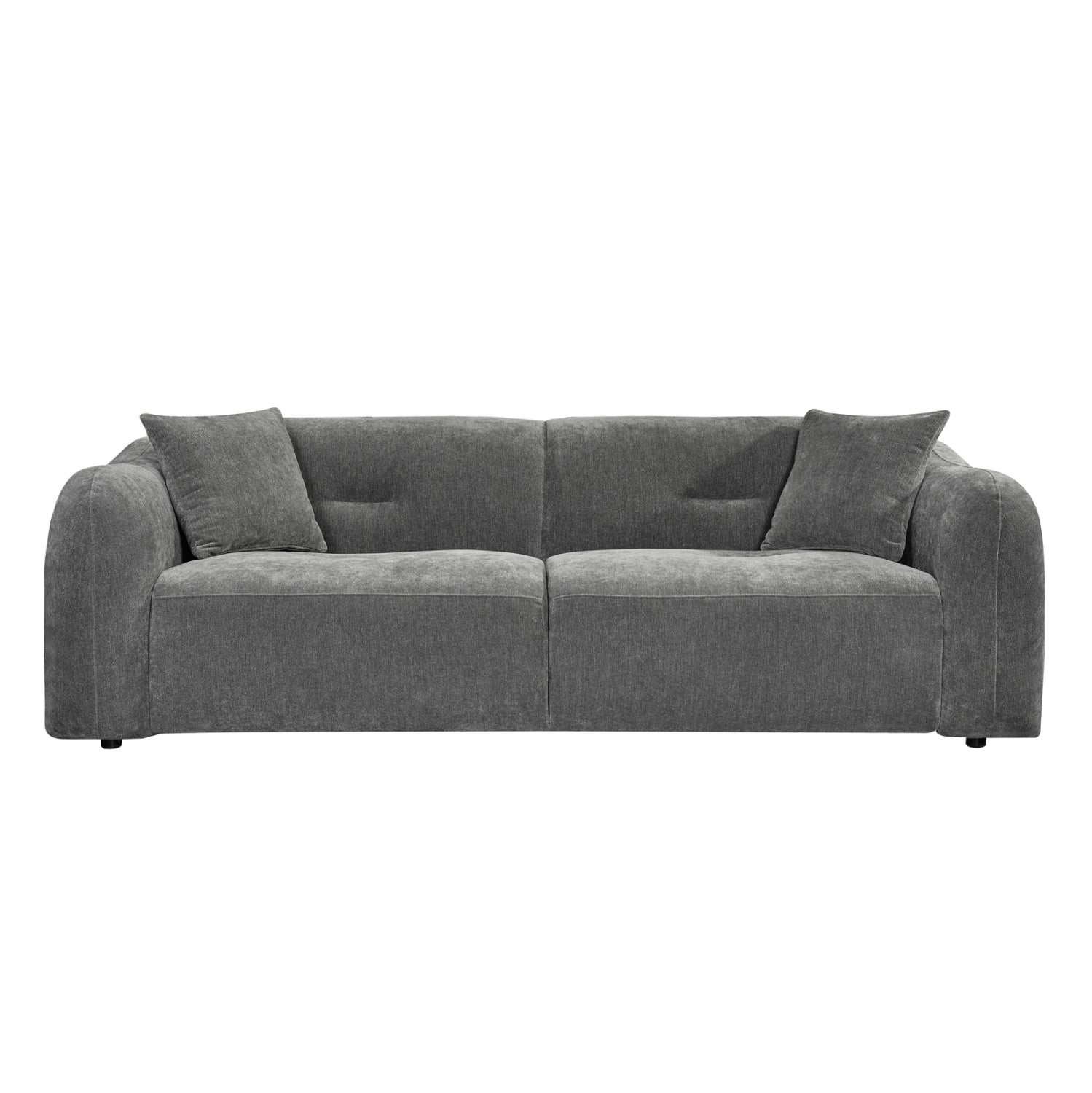 ΚΑΝΑΠΕΣ 3-ΘΕΣΙΟΣ JUNOA HM3333.01 ΓΚΡΙ ΥΦΑΣΜΑ 228x89x74Υεκ - Pakobazaar