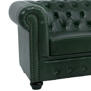 ΚΑΝΑΠΕΣ 3ΘΕΣΙΟΣ T.CHESTERFIELD HM3009.08 ΤΕΧΝΟΔΕΡΜΑ ΚΥΠΑΡΙΣΣΙ 208x90x73 εκ. - Pakobazaar