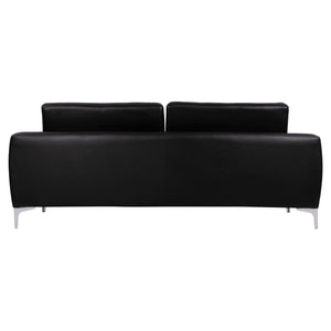 ΚΑΝΑΠΕΣ 3ΘΕΣΙΟΣ KENZIE HM3121.31 ΜΕ ΜΑΥΡΟ PU 190x81x81 εκ. - Pakobazaar