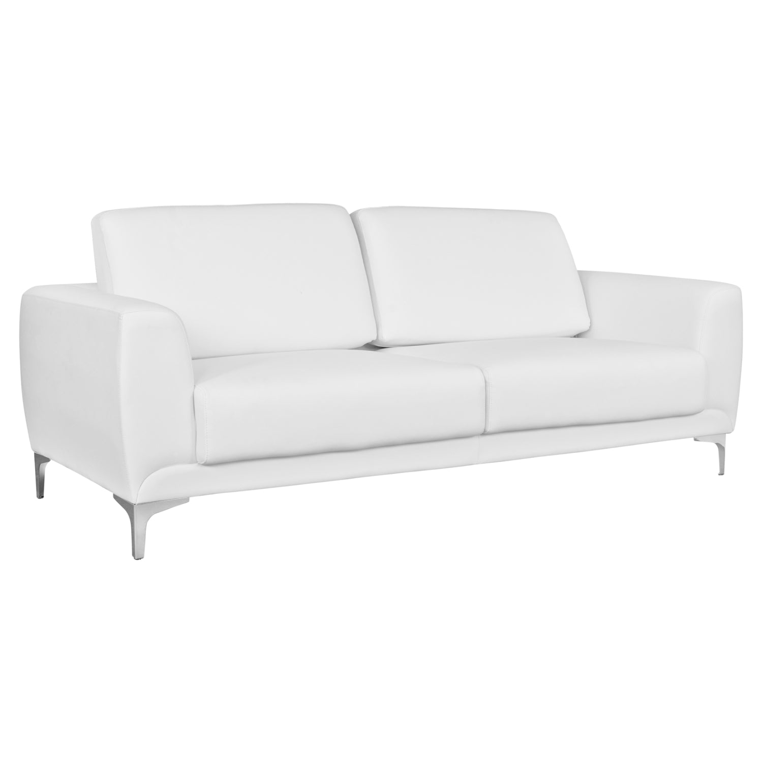 ΚΑΝΑΠΕΣ 3ΘΕΣΙΟΣ KENZIE HM3121.32 ΜΕ ΛΕΥΚΟ PU 190x81x81 εκ. - Pakobazaar