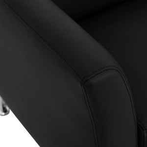 ΚΑΝΑΠΕΣ 3ΘΕΣΙΟΣ KIANA HM3122.31 ΜΕ ΜΑΥΡΟ PU 180x75x71 εκ. - Pakobazaar
