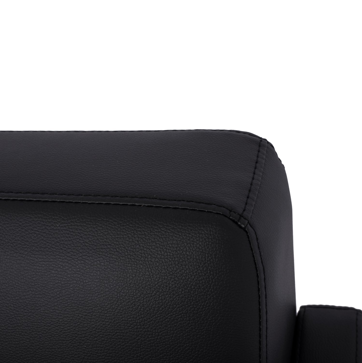 ΚΑΝΑΠΕΣ 3ΘΕΣΙΟΣ NELLIE HM3159.31 ΜΕ ΜΑΥΡΟ PU 163x71x71Υ εκ. - Pakobazaar