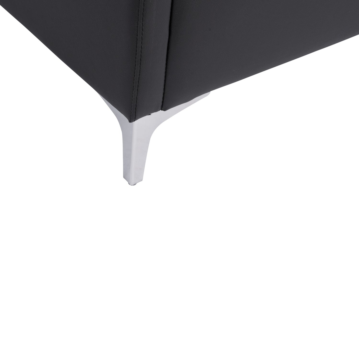 ΚΑΝΑΠΕΣ 3ΘΕΣΙΟΣ NELLIE HM3159.31 ΜΕ ΜΑΥΡΟ PU 163x71x71Υ εκ. - Pakobazaar