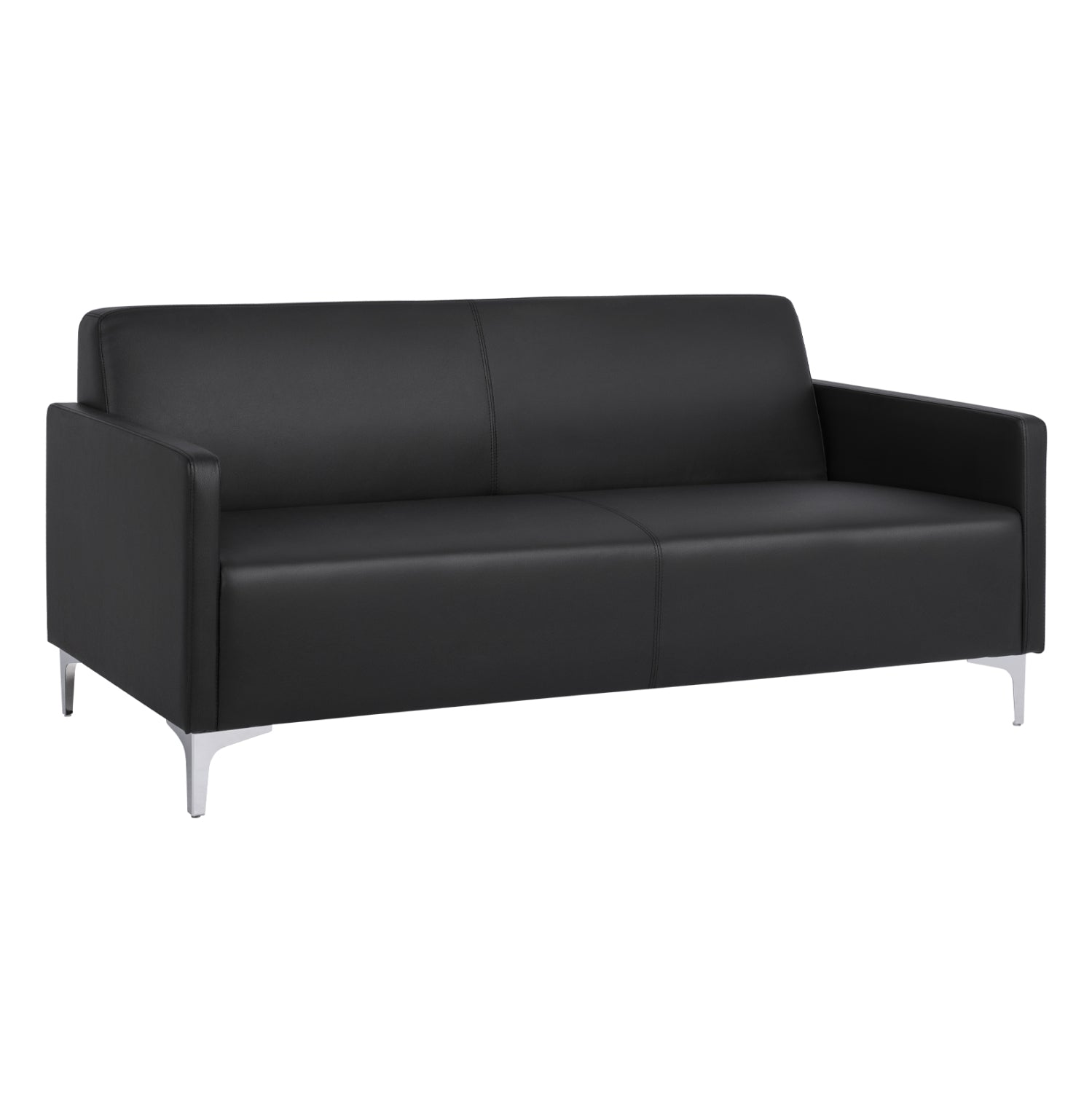 ΚΑΝΑΠΕΣ 3ΘΕΣΙΟΣ NELLIE HM3159.31 ΜΕ ΜΑΥΡΟ PU 163x71x71Υ εκ. - Pakobazaar
