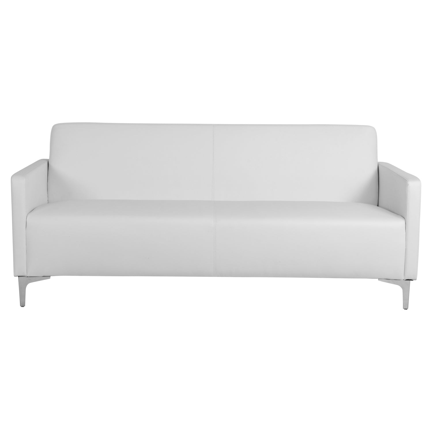 ΚΑΝΑΠΕΣ 3ΘΕΣΙΟΣ NELLIE HM3159.32 ΜΕ ΛΕΥΚΟ PU 163x71x71Υ εκ. - Pakobazaar