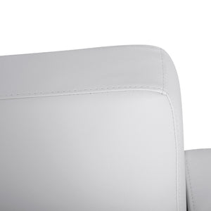 ΚΑΝΑΠΕΣ 3ΘΕΣΙΟΣ NELLIE HM3159.32 ΜΕ ΛΕΥΚΟ PU 163x71x71Υ εκ. - Pakobazaar