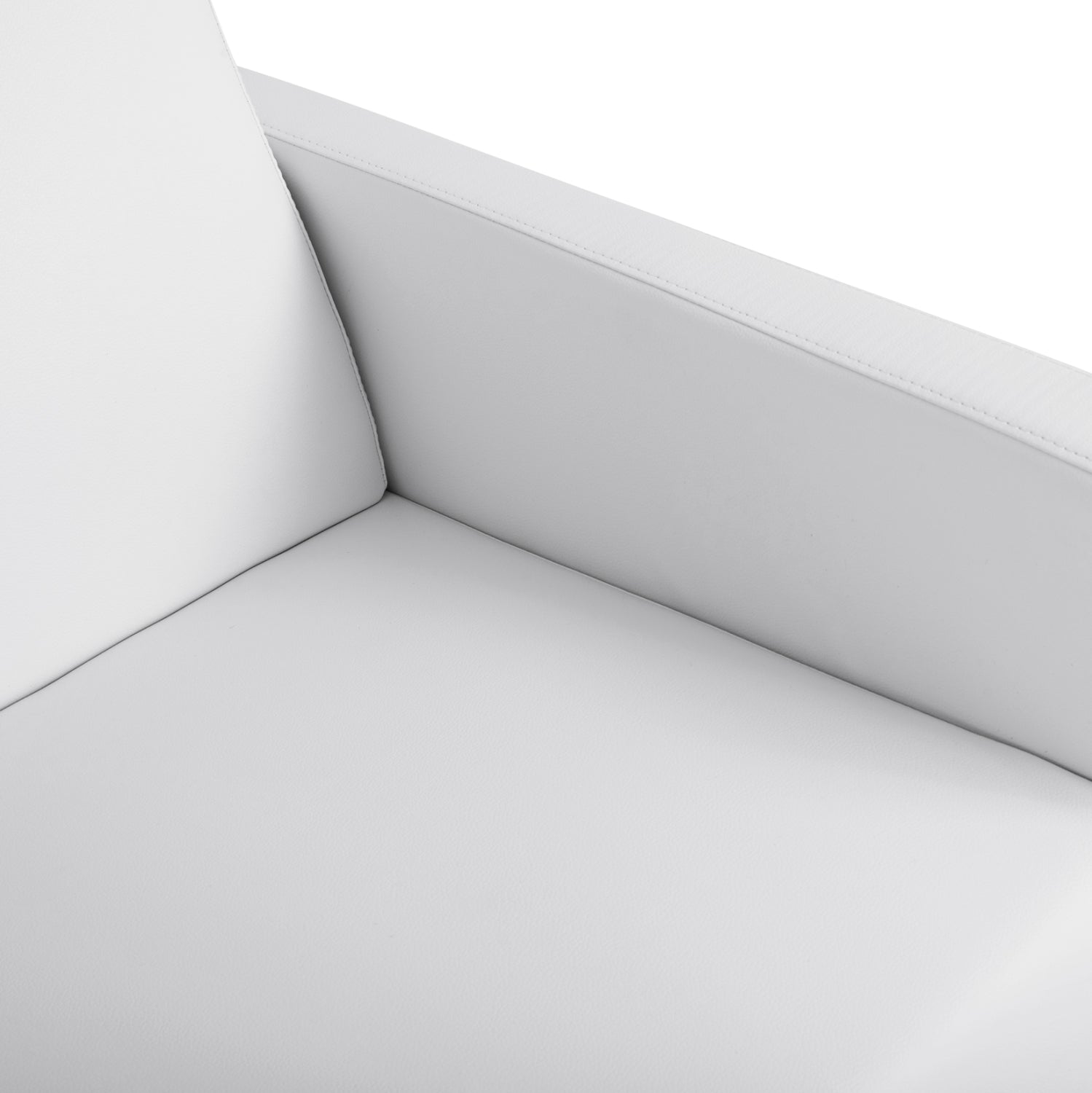 ΚΑΝΑΠΕΣ 3ΘΕΣΙΟΣ NELLIE HM3159.32 ΜΕ ΛΕΥΚΟ PU 163x71x71Υ εκ. - Pakobazaar