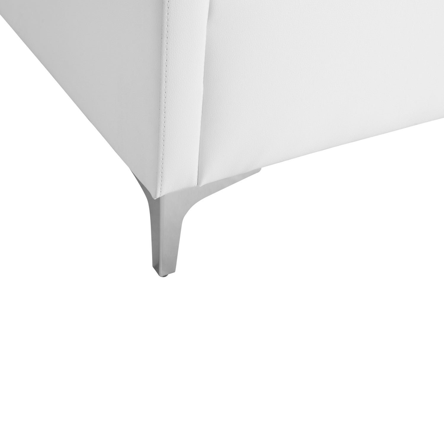 ΚΑΝΑΠΕΣ 3ΘΕΣΙΟΣ NELLIE HM3159.32 ΜΕ ΛΕΥΚΟ PU 163x71x71Υ εκ. - Pakobazaar