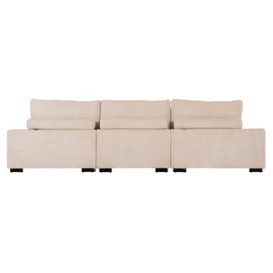 ΚΑΝΑΠΕΣ ΑΡΙΣΤΕΡΗ ΓΩΝΙΑ CRANFIELD HM3287.02L ΜΠΕΖ ΡΙΓΕ ΥΦΑΣΜΑ 315x167(γωνία)x67Υεκ. - Pakobazaar