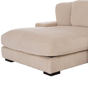 ΚΑΝΑΠΕΣ ΑΡΙΣΤΕΡΗ ΓΩΝΙΑ CRANFIELD HM3287.02L ΜΠΕΖ ΡΙΓΕ ΥΦΑΣΜΑ 315x167(γωνία)x67Υεκ. - Pakobazaar